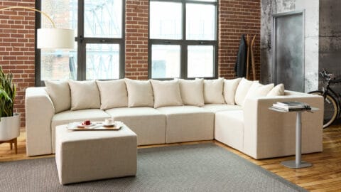 Cozey Atmosphere Sectional Side View