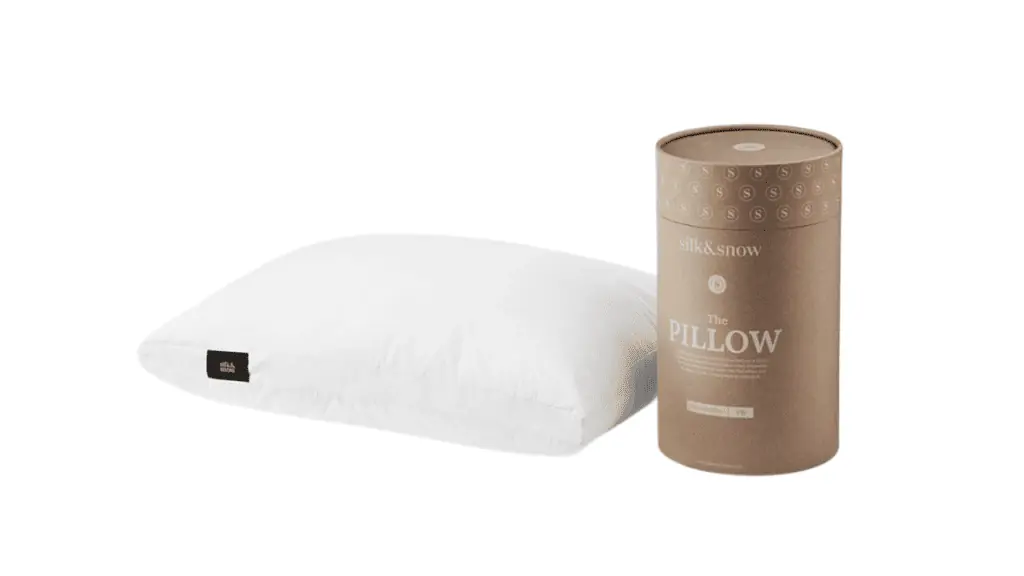 Silk & Snow Pillow