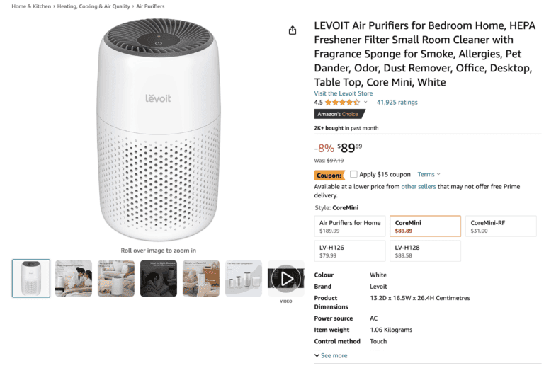 Amazon Canada with Core Mini