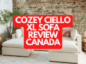 Cozey Ciello XL Sofa Review Canada