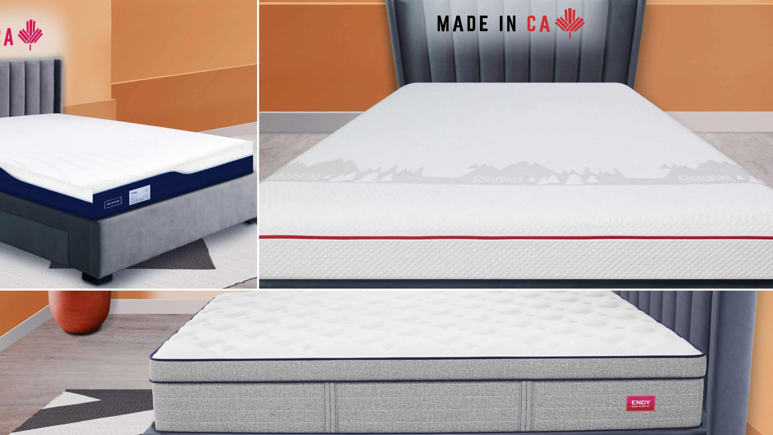 Several of the mattresses we reviewed for our article for the best Canadian mattresses