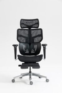Hinomi X1 Ergonomic Office Chair (Black) Full View