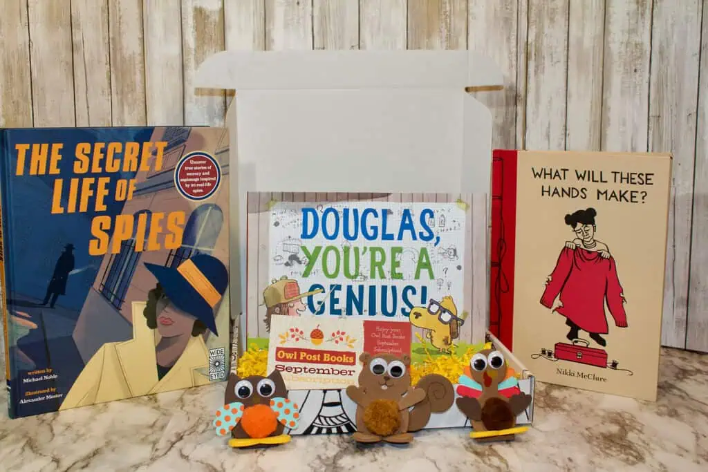 Age 0 to 13 Imagination Box Owl Post Books