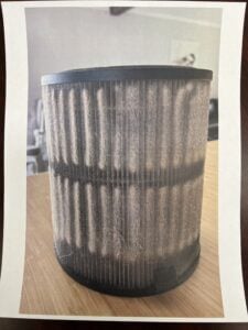 Filter performance in the Jafanda Air Purifier