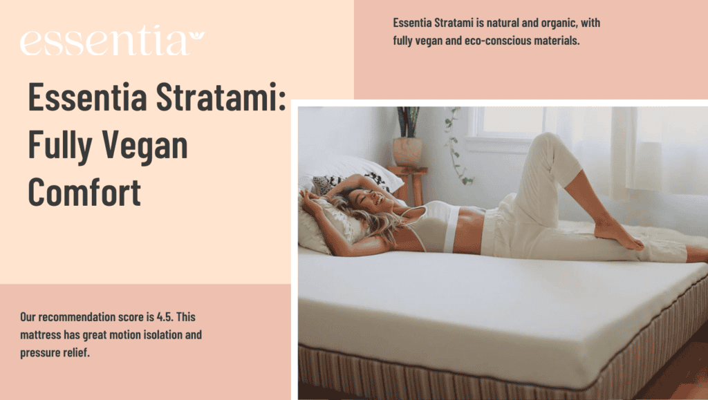 Ultimate Mattress Essentia Stratami