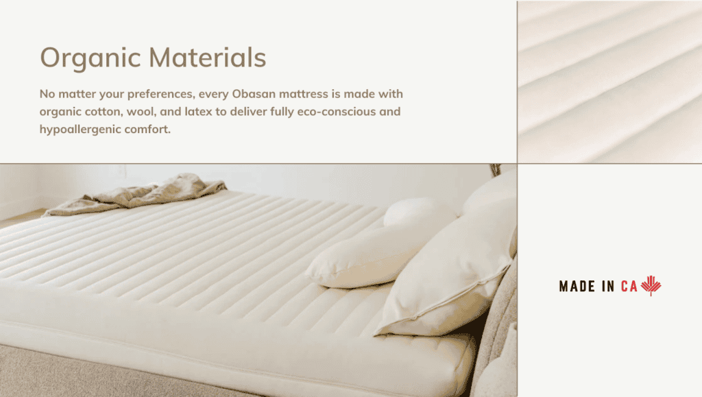 Ultimate Mattress Obasan Materials