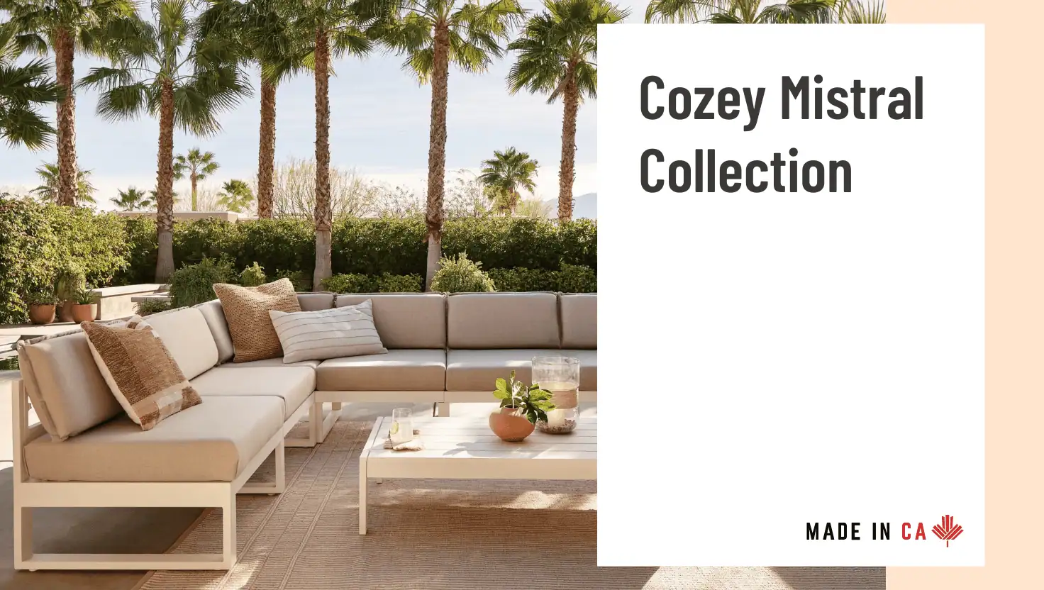 Cozey Mistral Collection Sofa