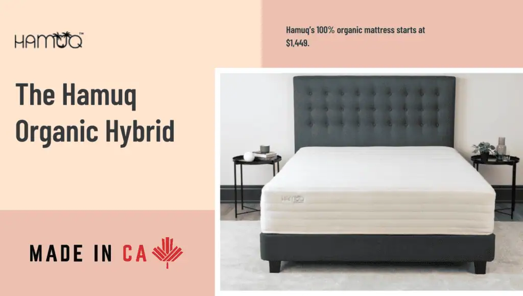 Hamuq Organic Hybrid Mattress Cover