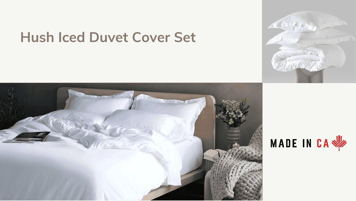 Hush Iced Duvet Cover Set