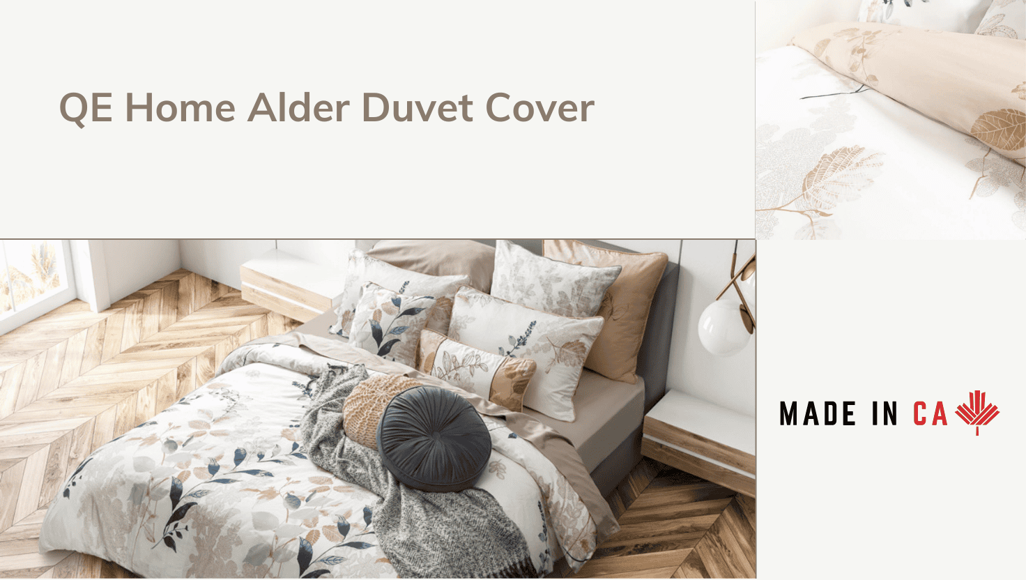 QE Home Alder Duvet Cover