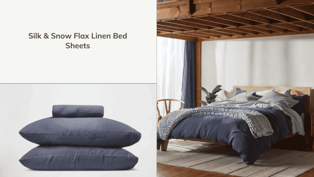 SS Flax Linen Bed Sheets