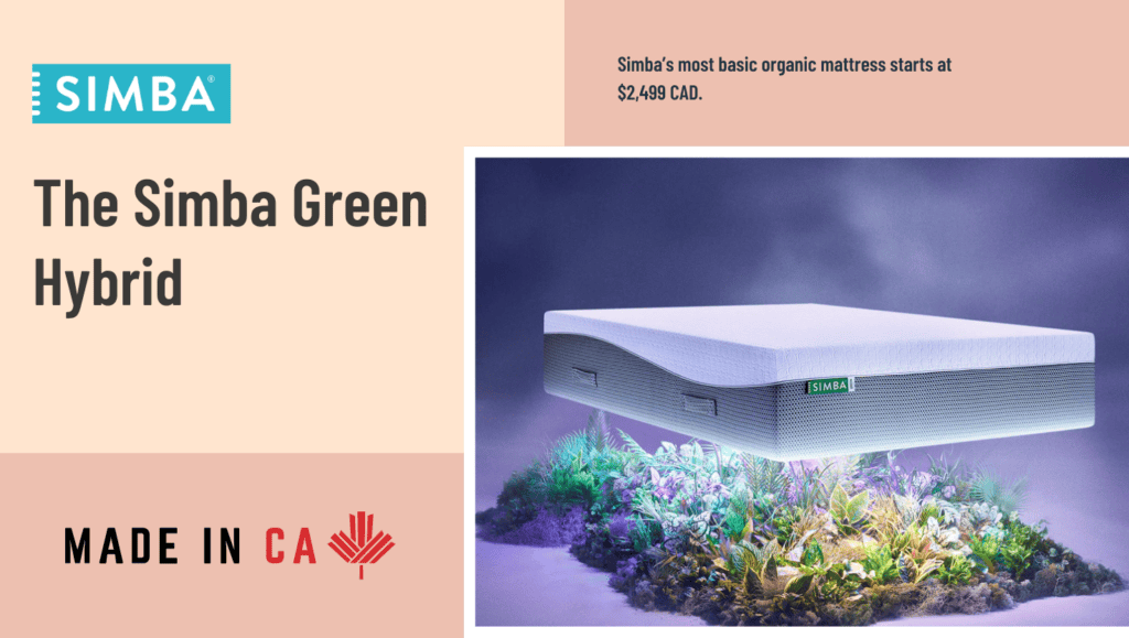 Simba Green Hybrid Mattress Cover