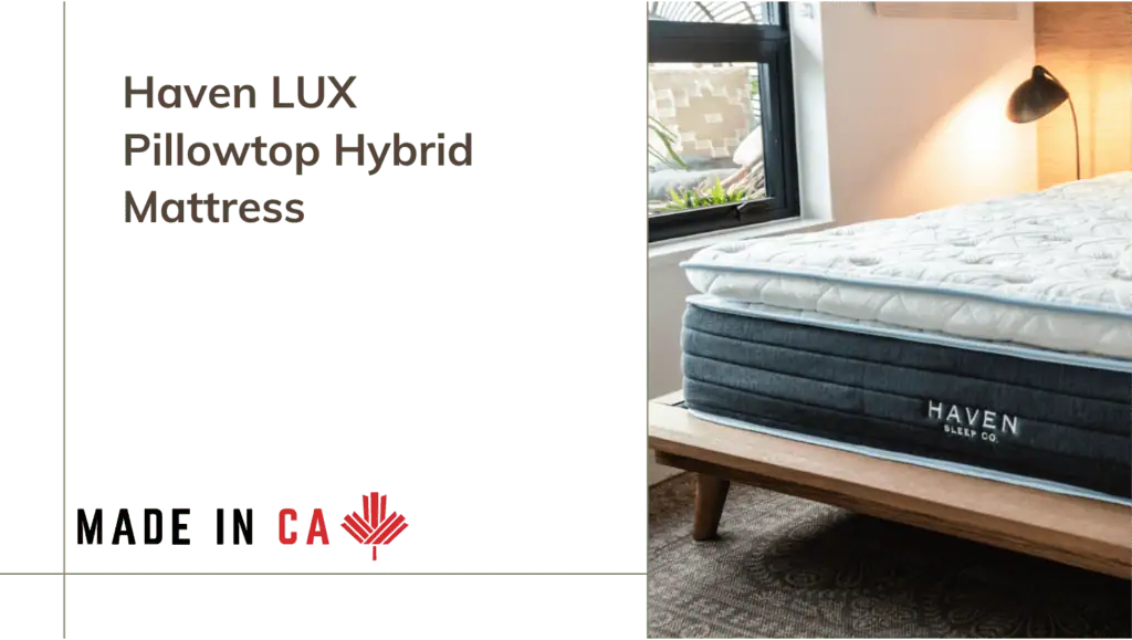 Haven Lux pillowtop hybrid Mattress Standard