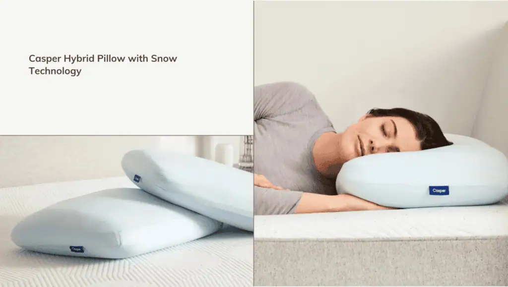 Casper Hybrid Pillow with Snow Technology