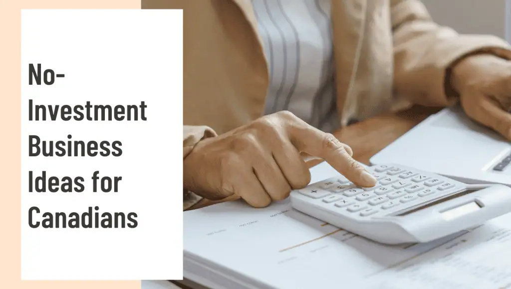 Low Cost Business No-Investment Business Ideas for Canadians