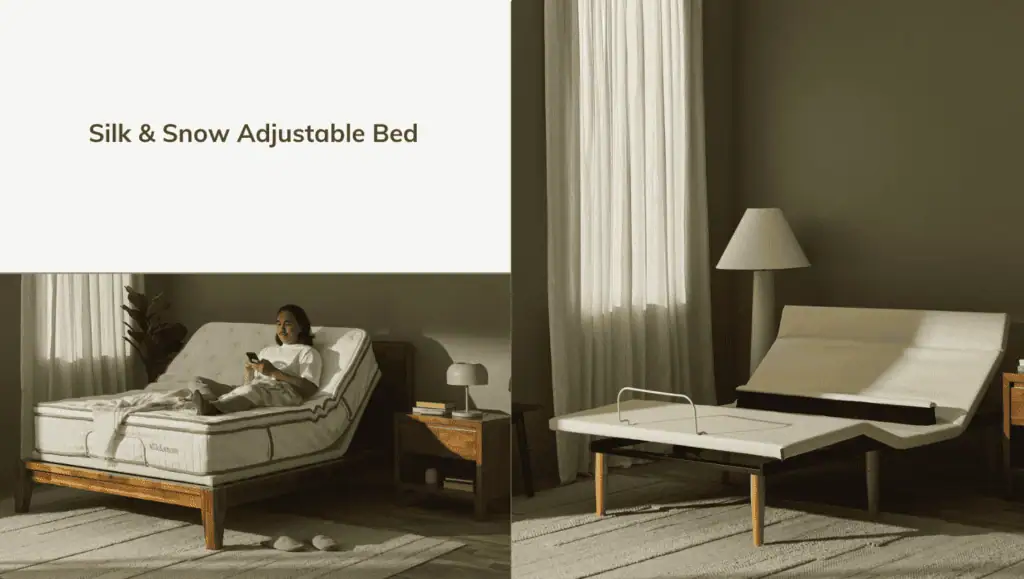 Silk & Snow Adjustable Bed