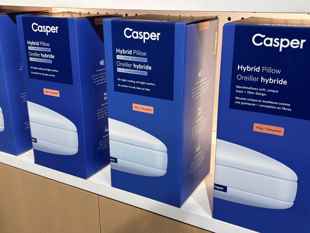 Casper Hybrid Pillow Box