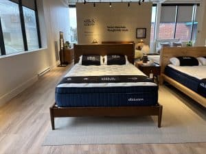 Silk & Snow Hybrid Bed Frame