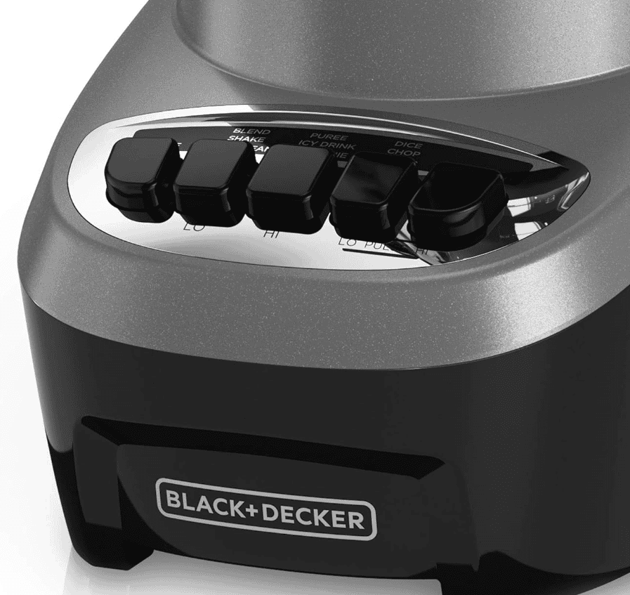 Black+Decker Multi Function Blender Controls