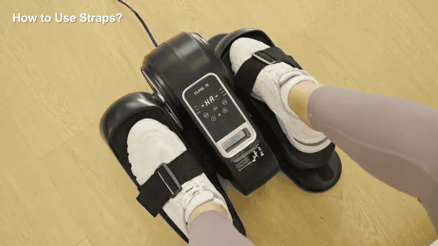 Cursor Fitness Under Desk Elliptical Machine in Use