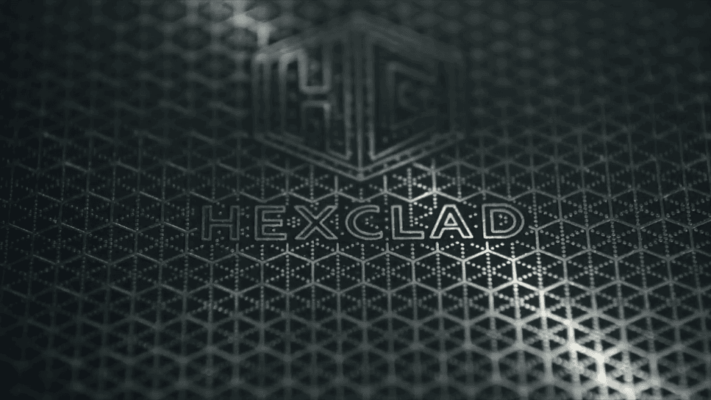 HexClad Frying Pan Texture