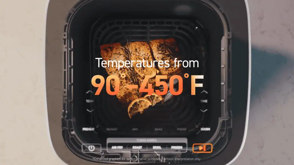 Cosori Air Fryer Temperature Range