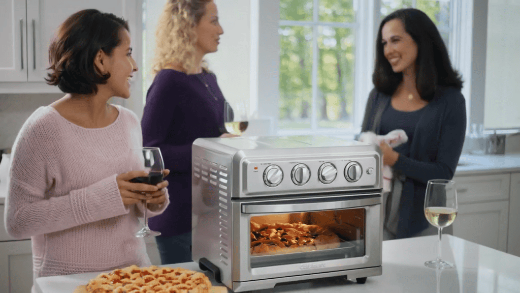 Cuisinart Air Fryer Toaster Oven In Use