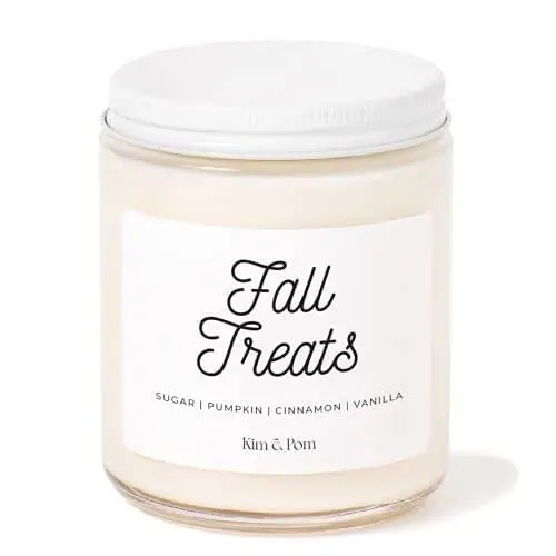 Kim and Pom candle