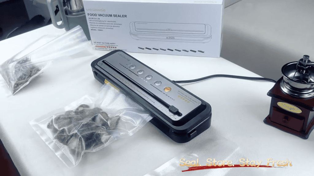 MegaWise Vacuum Sealer in Use