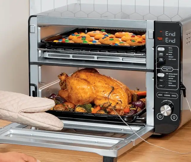 Ninja 12 in 1 Double Oven in Use