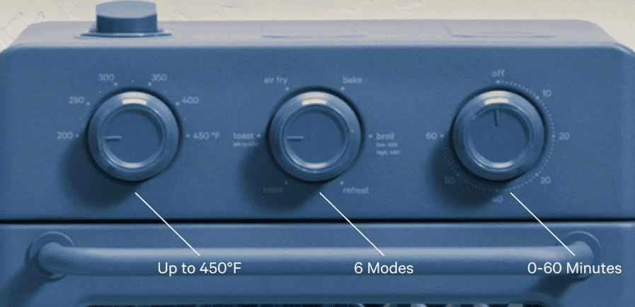 Our Place Wonder Oven Controls