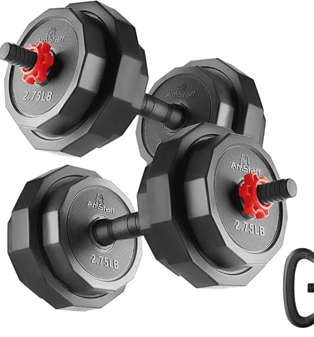 AmStaff Fitness Adjustable Dumbbells