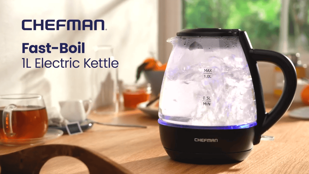 Chefman 1L Electric Tea Kettle