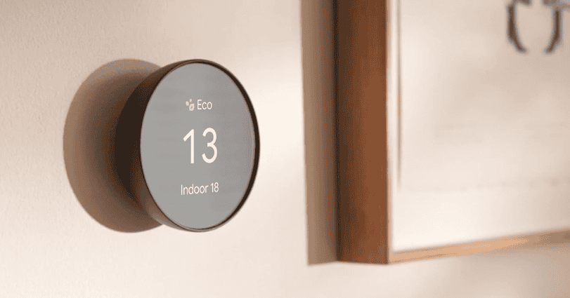 Google Nest Thermostat in Use