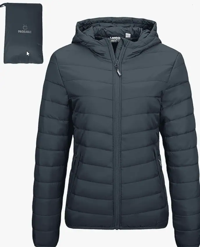 Outdoor Ventures Women's Packable Quilted Winter Coat