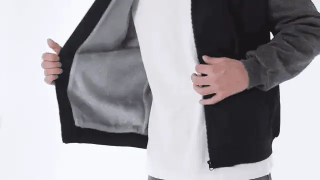 Sovtemp Men's Heavyweight Fleece Lined Hoodie Inside