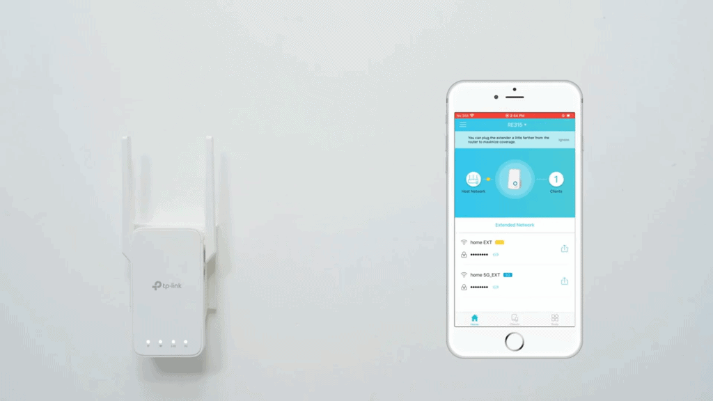 TPLink AC1200 WiFi Extender App