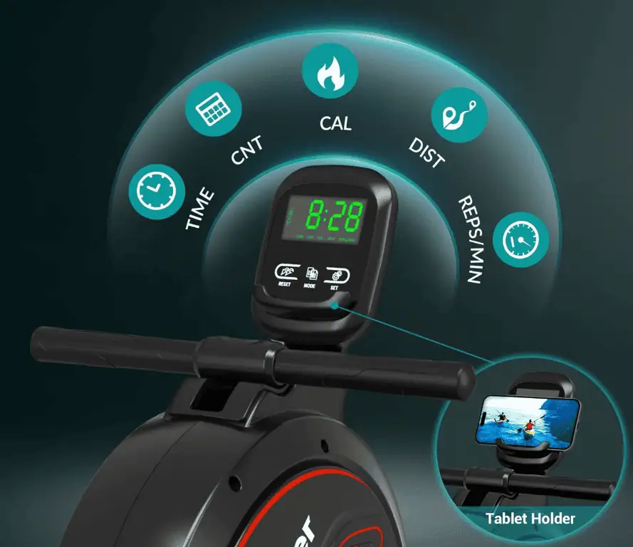 Wenoker Rowing Machine Metrics