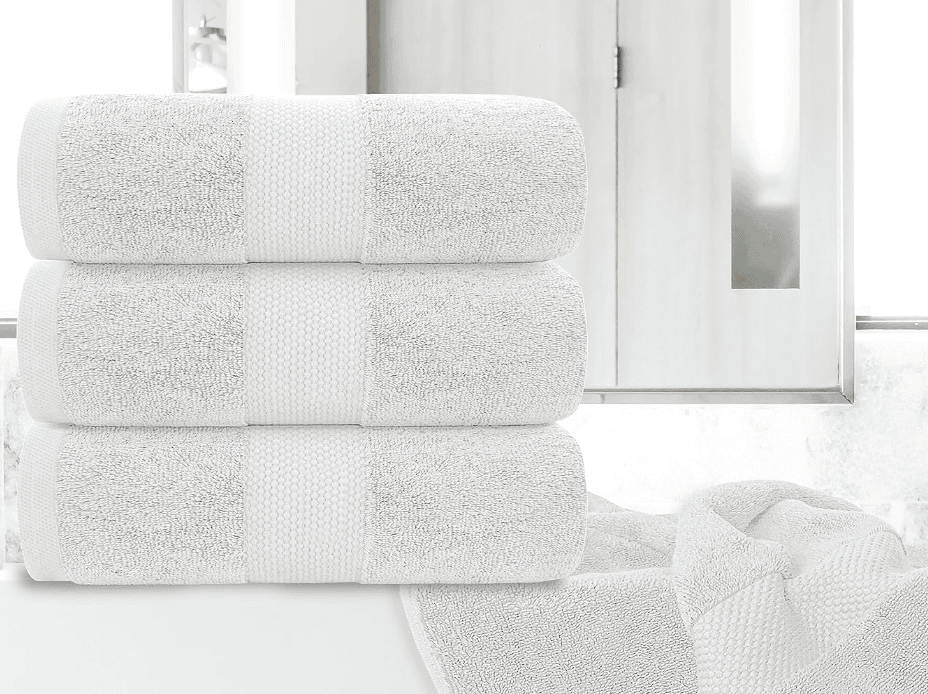 White Classic Luxury Bath Towels