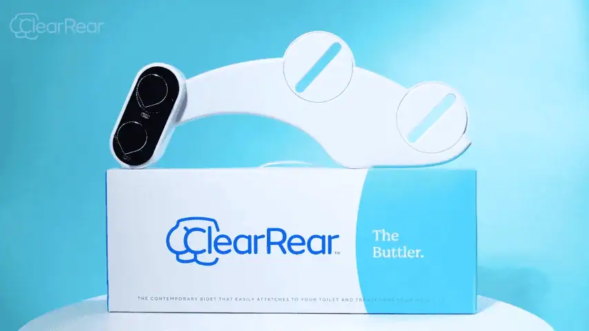Clear Rear Bidet Attachment