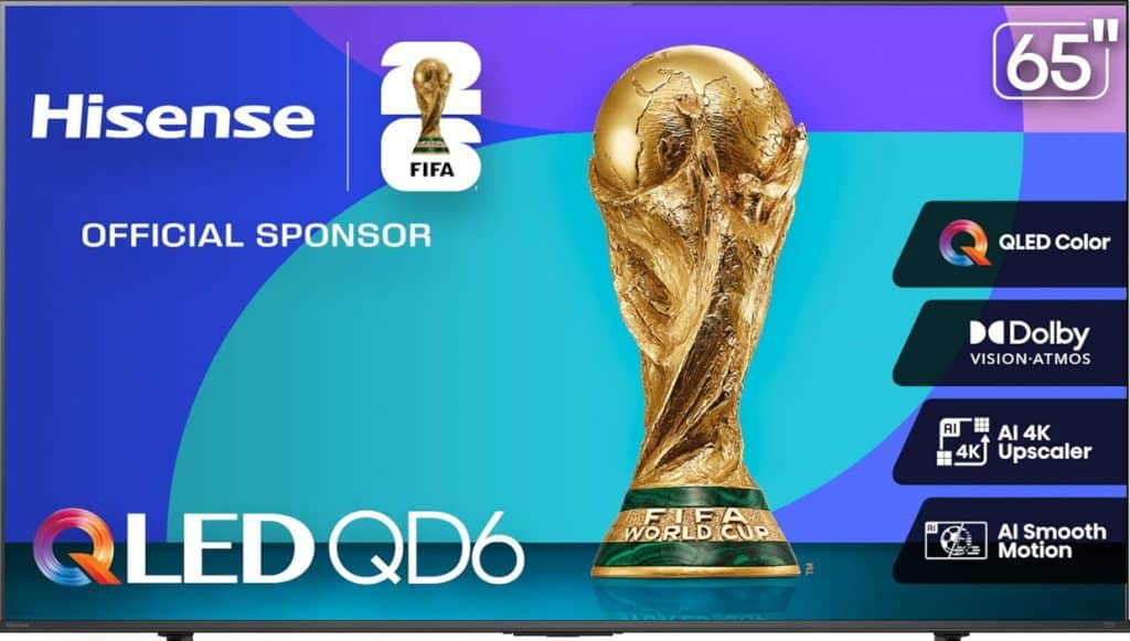 Hisense 4K QLED Smart TV