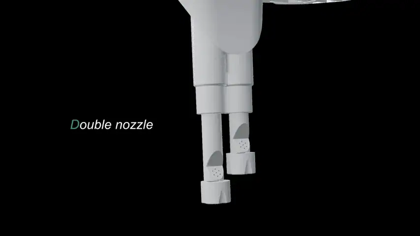 Samodra Ultra Slim Bidet Attachment Nozzles