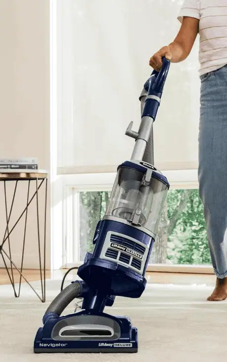 Shark NV360 Navigator Lift Away Deluxe Vacuum in Use