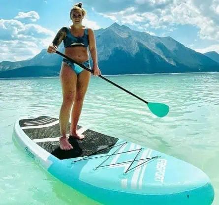 FBSport Premium Inflatable Stand Up Paddle Board