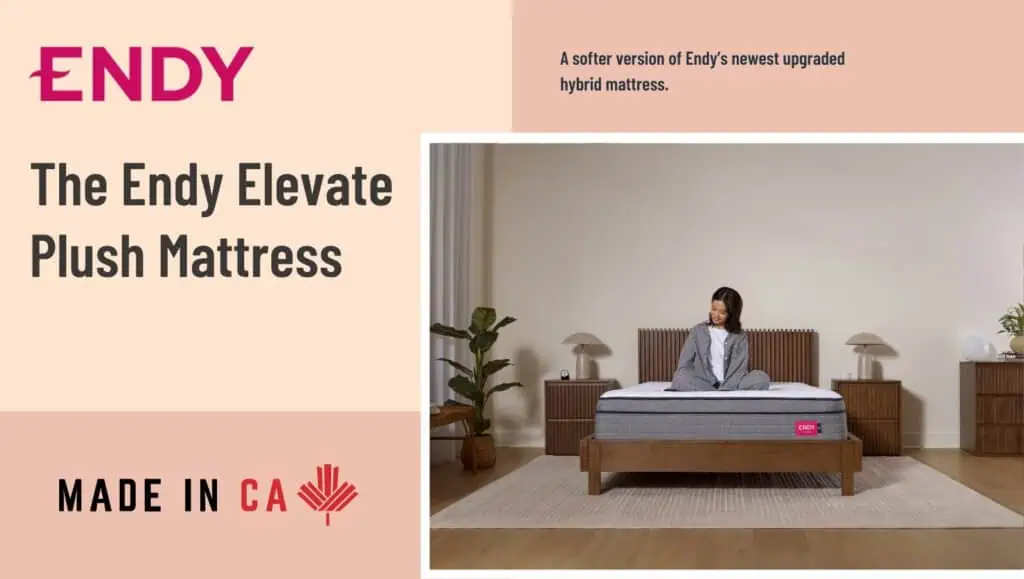Endy Elevate Plush Cover