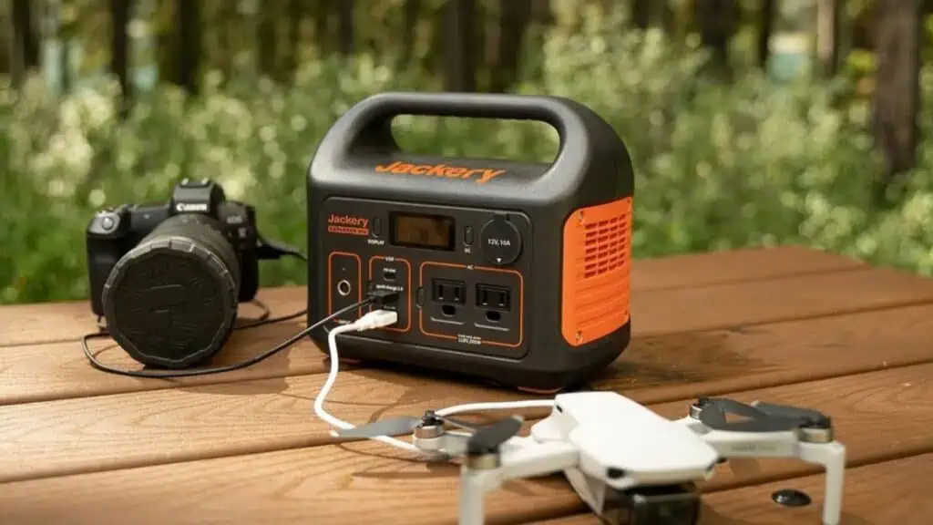 Jackery Explorer 300 in Use