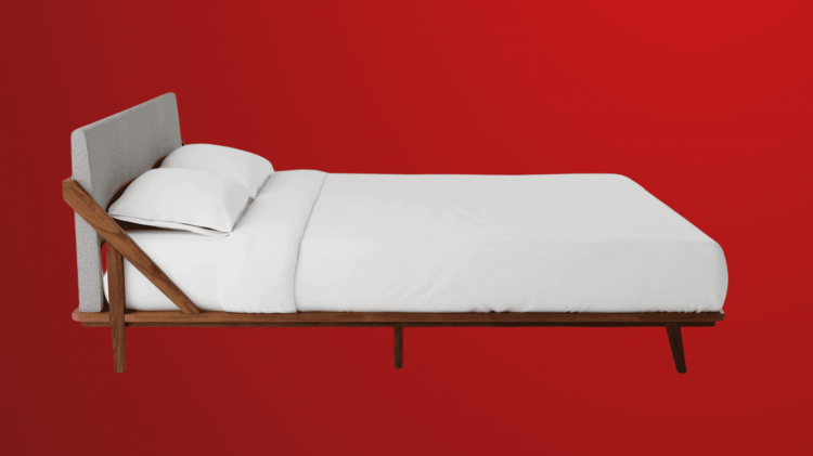 Endy Solid Wood Bed Frame