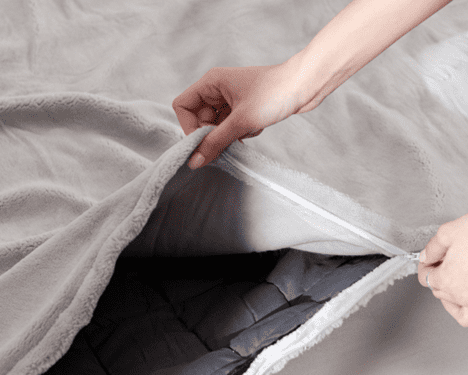 Hush Weighted Blanket Construction