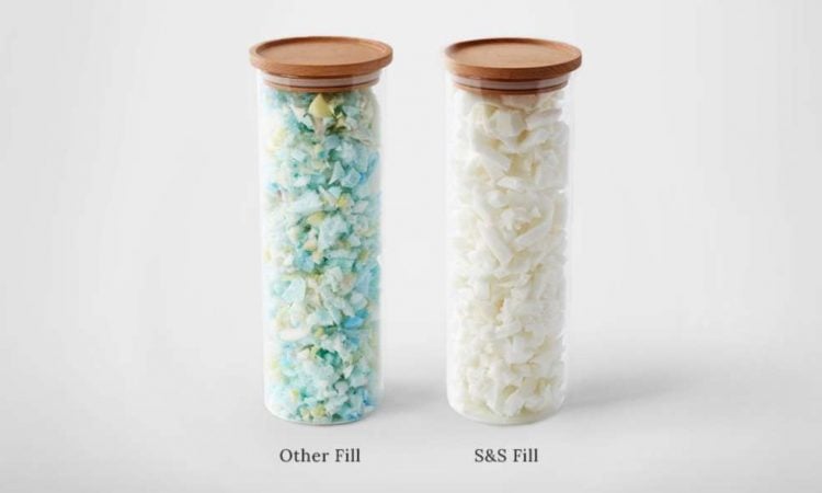 Silk & Snow Pillow Fill